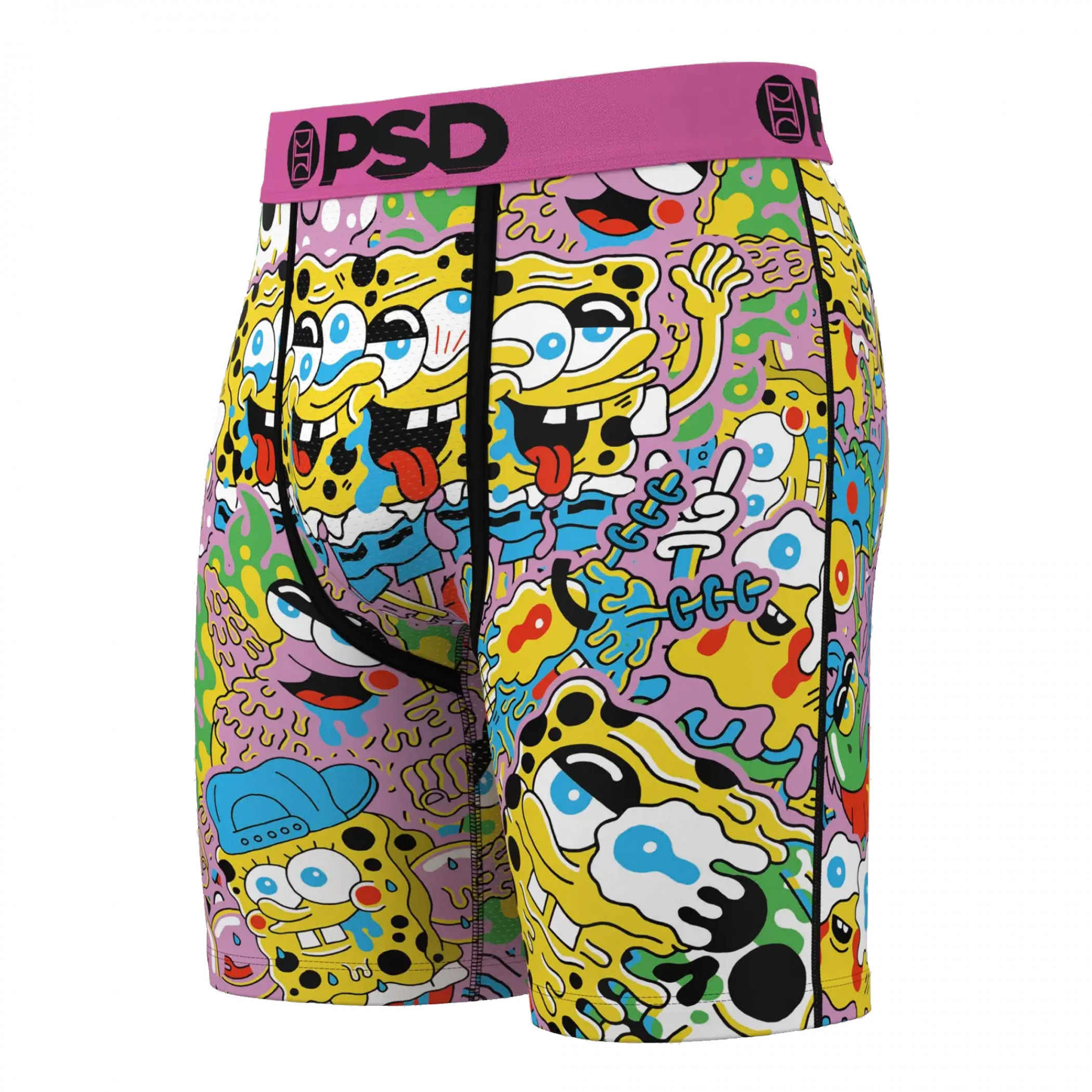 SpongeBob SquarePants and Patrick PSD Boxer Briefs 3-Pack